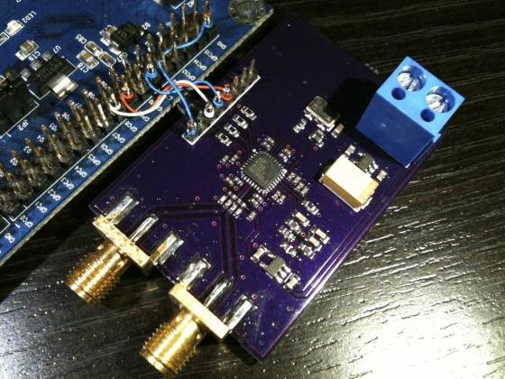 ADF4350 breakout board, revision 2