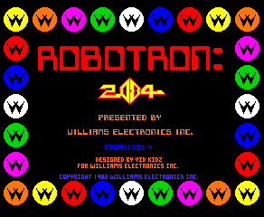 Robotron: 2084 Title